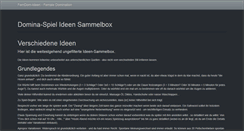 Desktop Screenshot of femdomideen.com